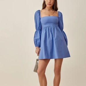 Reformation Michaela Dress Dusk